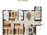 鲁商融港玺悦府_3室2厅2卫 建面130平米