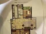 首开紫宸江湾_3室2厅1卫 建面106平米