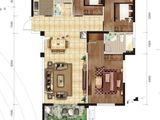 佳境天城三期_3室2厅2卫 建面128平米