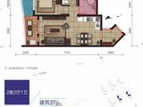 航天云海台_2室2厅1卫 建面62平米