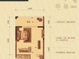恒立蓝海名都花园_1#2#04、05户型 建面39平米