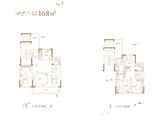 葛洲坝紫郡府_4室2厅3卫 建面168平米