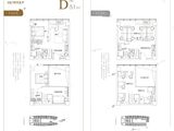 世茂时代先声_3#LOFT D51平 建面51平米