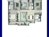 龙湖春江天玺_4室2厅2卫 建面117平米