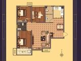 锦绣范阳二期_3室2厅2卫 建面106平米