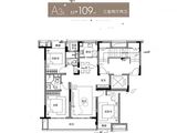 绿城桂语江南_3室2厅2卫 建面109平米