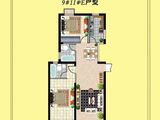 鸿盛凯旋门_3室2厅2卫 建面121平米