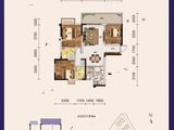 云星钱隆御园_3室2厅2卫 建面104平米