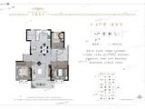 天鸿万象东方二期_3室2厅2卫 建面112平米