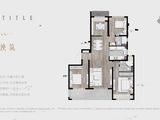 龙湖泱望_3室2厅2卫 建面145平米