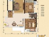 恒江源_3室2厅1卫 建面70平米