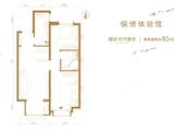融创时代壹号_2室2厅1卫 建面85平米