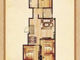 莹俊书香漫步_3室2厅1卫 建面99平米