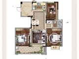 江景雅园_3室2厅1卫 建面115平米