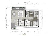 融创云麓长林_4室2厅2卫 建面126平米