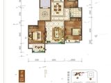城投东方公馆_3室2厅1卫 建面121平米