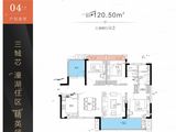 海伦堡海伦名骏_3室2厅2卫 建面120平米