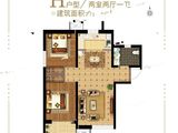 东方丽城_2室2厅1卫 建面90平米