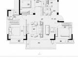 鸿翔东辰名邸_4室2厅2卫 建面100平米