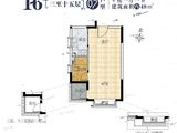 北海恒大御景半岛三期御景湾_1室1厅1卫 建面49平米