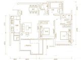鸿通文德中央大境_3室2厅2卫 建面87平米