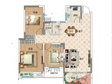 滨江首府_3室2厅1卫 建面112平米