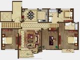 九巨龙龙城公馆_4室2厅2卫 建面141平米