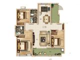 光扬江山樾_3室2厅2卫 建面132平米