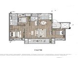 星辰四季_4室2厅2卫 建面116平米