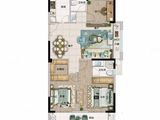 融杭府_3室2厅2卫 建面117平米