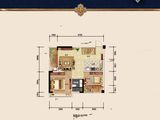 宁铁叠彩佳园_2室2厅1卫 建面61平米