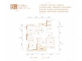 国投车城湖景_3室2厅2卫 建面130平米