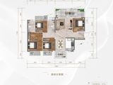 当代锦园ΜΟΜΛ_4室2厅2卫 建面124平米