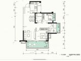 奥园瀚德誉江南_3室2厅1卫 建面75平米