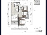 壹城中心9期_3室2厅1卫 建面88平米