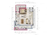 雅居乐山钦湾_3室2厅3卫 建面185平米