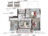 翡翠天宸_3室2厅2卫 建面115平米