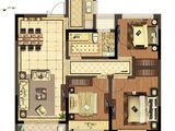 凤凰春晓_3室2厅1卫 建面97平米
