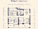 保利达江湾南岸_4室2厅2卫 建面140平米