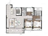 风华瓴著_3室2厅2卫 建面143平米