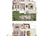 郑州世茂海峡国际城_3室2厅2卫 建面127平米