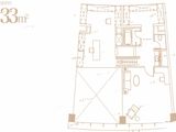 万科大都会星海_3室2厅2卫 建面133平米