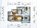 万山天玺_3室2厅2卫 建面103平米