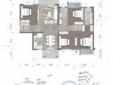 招商樾江府_4室2厅2卫 建面129平米