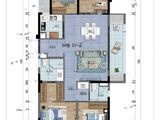 天著园_4室2厅2卫 建面120平米