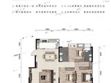 梅岭峰_3室2厅2卫 建面133平米
