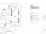 阳光白鹭洲2期_3室2厅2卫 建面86平米