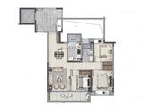 北纬31度_3室2厅1卫 建面95平米