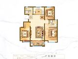 泽润锦绣名门_3室2厅2卫 建面106平米
