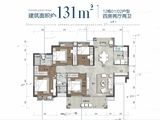 碧桂园狮子洋二期_4室2厅2卫 建面131平米